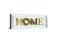 Home By Lori Deiter - Mirror Framed Print Wall Art - Dark Brown