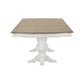 Magnolia Manor - Double Pedestal Table - Antique White