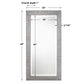 Tulare - Metallic Mirror - Silver
