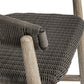 Dermott - Outdoor Bar Stool - Brown / Dark Gray