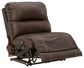 Dunleith - 9-Piece Power Reclining Sectional - Chocolate