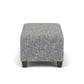 Cascade - Fabric Rectangular Cocktail Ottoman