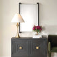 Cunene - Industrial Wall Mirror - Black
