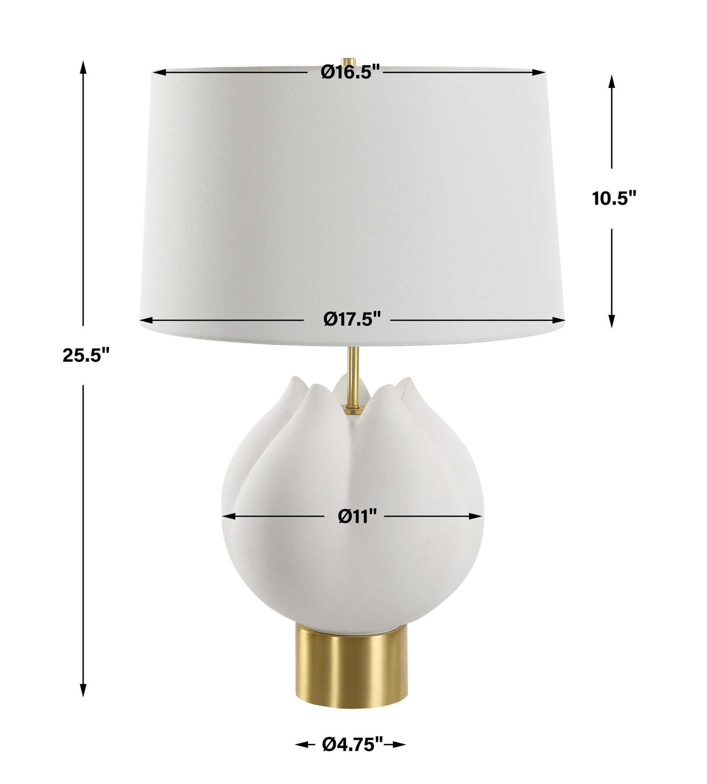 In Bloom - Table Lamp - White