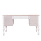 Summer House - Wood Vanity Desk - Oyster White