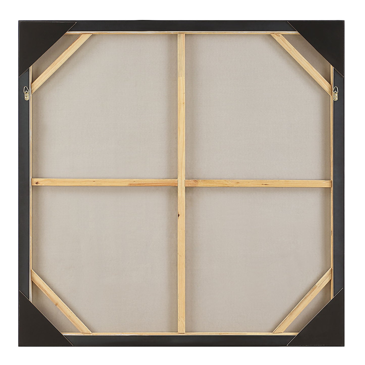 Desert Oasis - Abstract Canvas Art - Gray