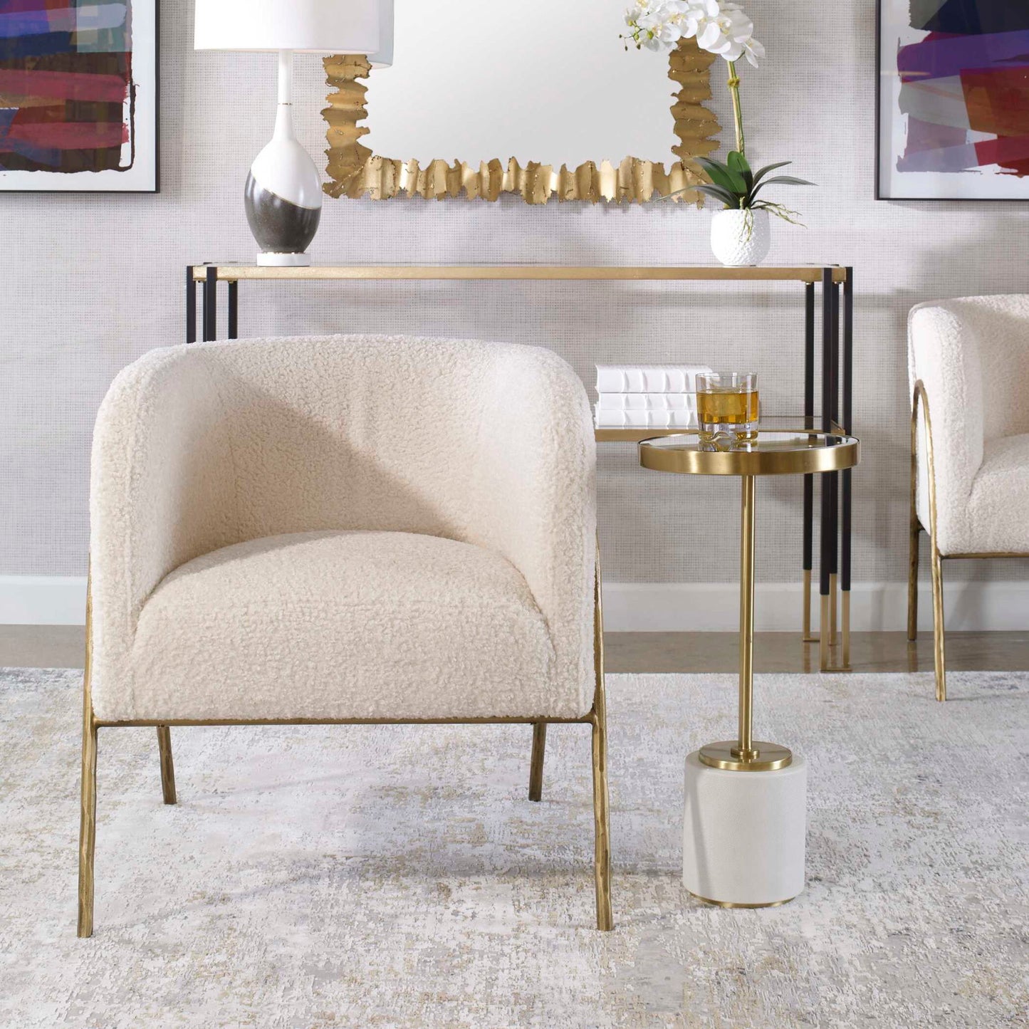 Jacobsen - Shearling Accent Chair