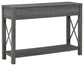 Freedan - Console Sofa Table - Grayish Brown