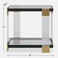 Bendena - Modern Side Table - Black