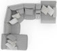 Abraxas - 6 Piece Reclining Sectional