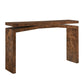 Naoko - Burl Wood Console Table - Woodtone