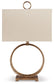 Mahala - Metal Table Lamp  - Antique Gold Finish