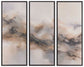 Larrondale - Wall Art Set (Set of 3) - Black / Gray / Brown