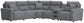 Modmax II - Reclining Sectional - Salt And Pepper