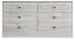 Paxberry - Six Drawer Dresser - Weatherworn - Whitewash