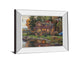 Mirrored Frame Peace Like A River Cabin By Kim Norlien - Dark Brown