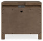 Cabalynn - Two Drawer Night Stand - Light Brown