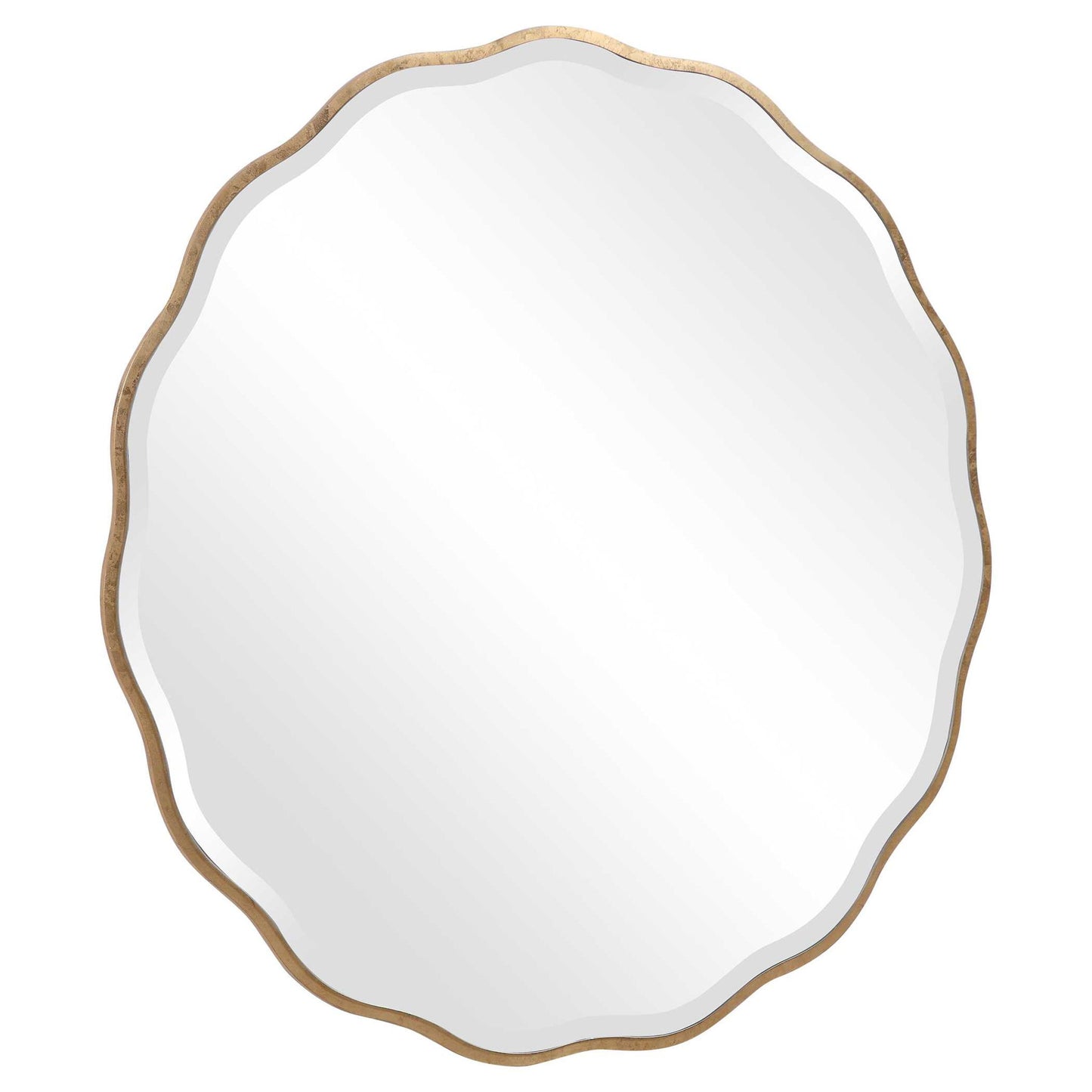 Aneta - Round Mirror - Gold