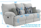Lenny - Power Lay Flat Reclining Sofa