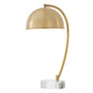 Romani - Brass Desk Lamp - Gold