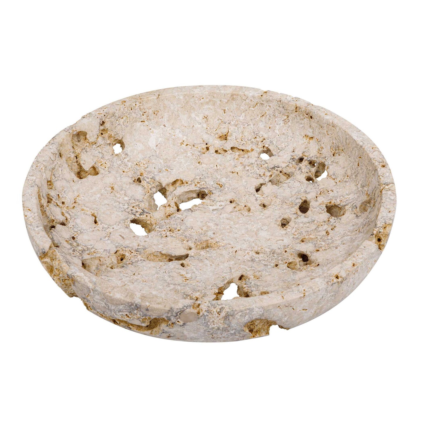 Quarried Stone - Indoor-Outdoor Bowl - Brown
