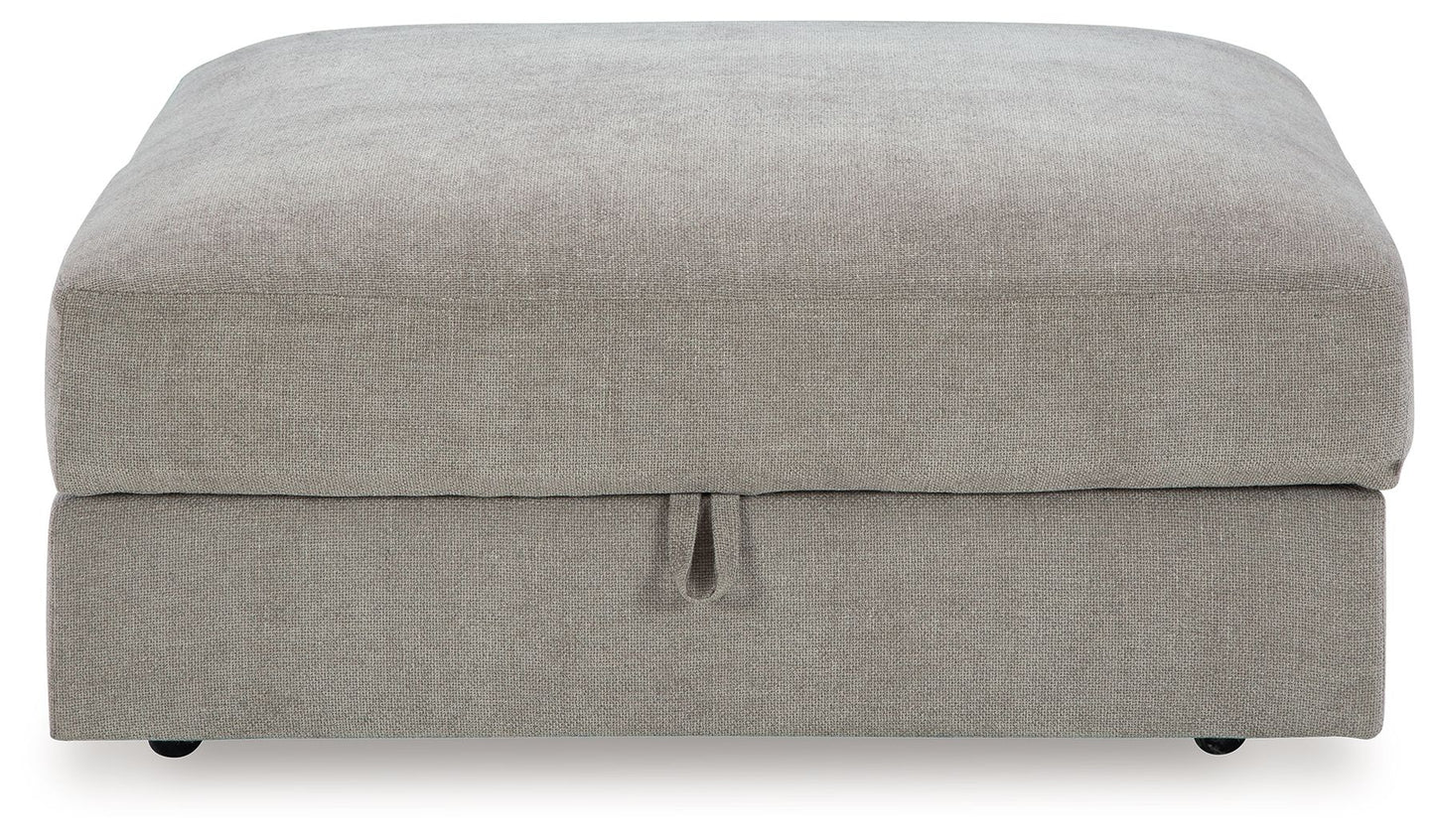Aslan Court - 7 Pc. - 6-Piece Sectional With Raf Corner Chaise, Ottoman - Pebble