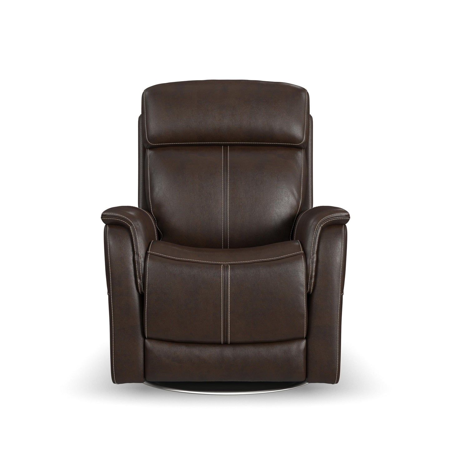 View - Power Swivel Recliner With Power Headrest