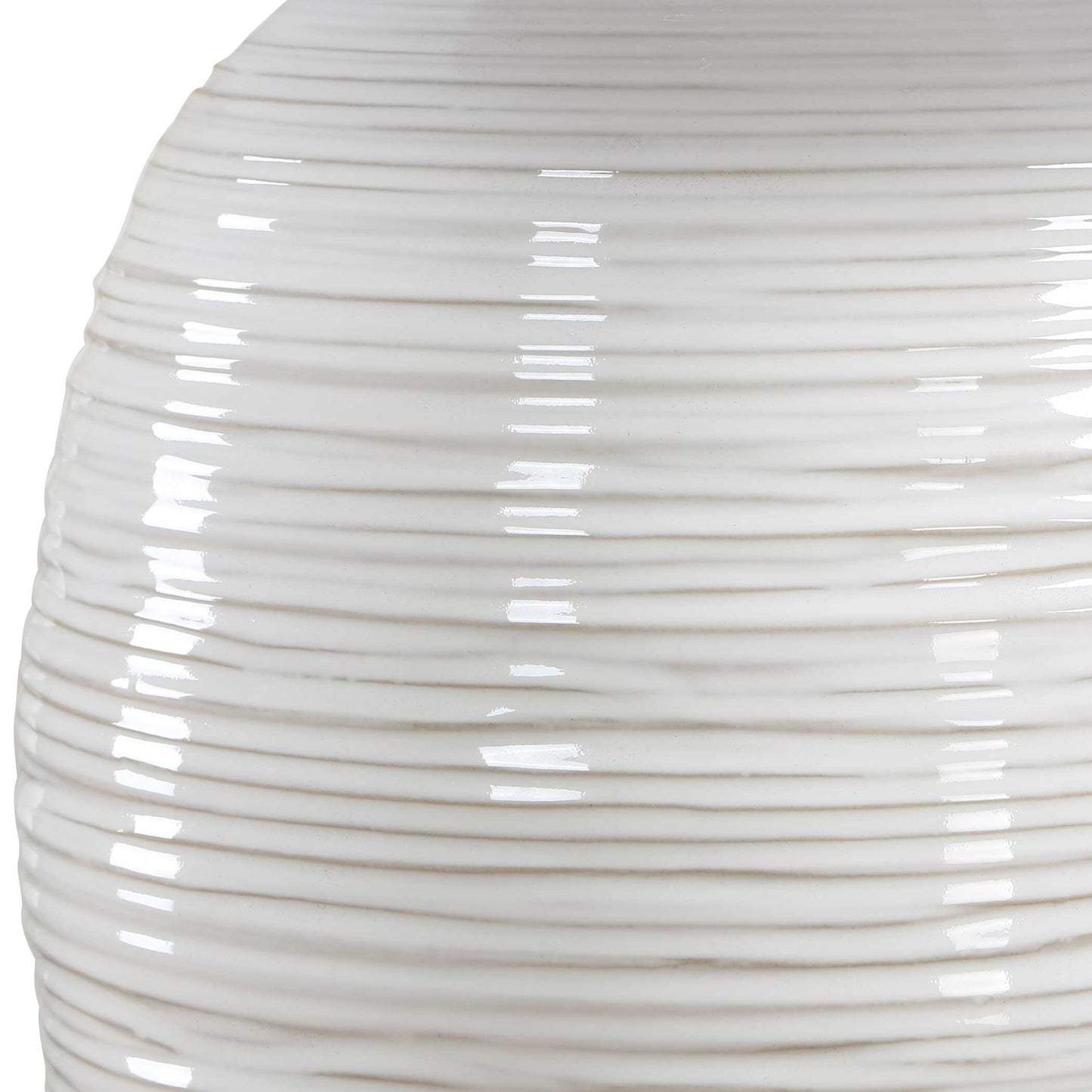 Alkman - Table Lamp - White Glaze