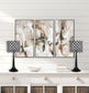 "Crystal Lattice Radiance" Metal And Crystal Table Lamp (Set of 2) - Matt Black / Clear Crystal