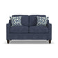 Jay - Fabric Stationary Loveseat