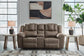 Lowilla - 2 Pc. - Reclining Sofa And Loveseat - Driftwood