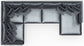 Remington - Modular Sofa - Slate