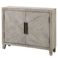 Adalind - Washed Accent Cabinet - White Washed
