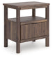 Pamytta - One Drawer Night Stand - Brown