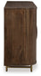 Amickly - Accent Cabinet - Dark Brown