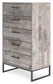 Neilsville - Five Drawer Chest - Whitewash