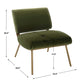 Knoll - Mid-Century Accent Chair - Green