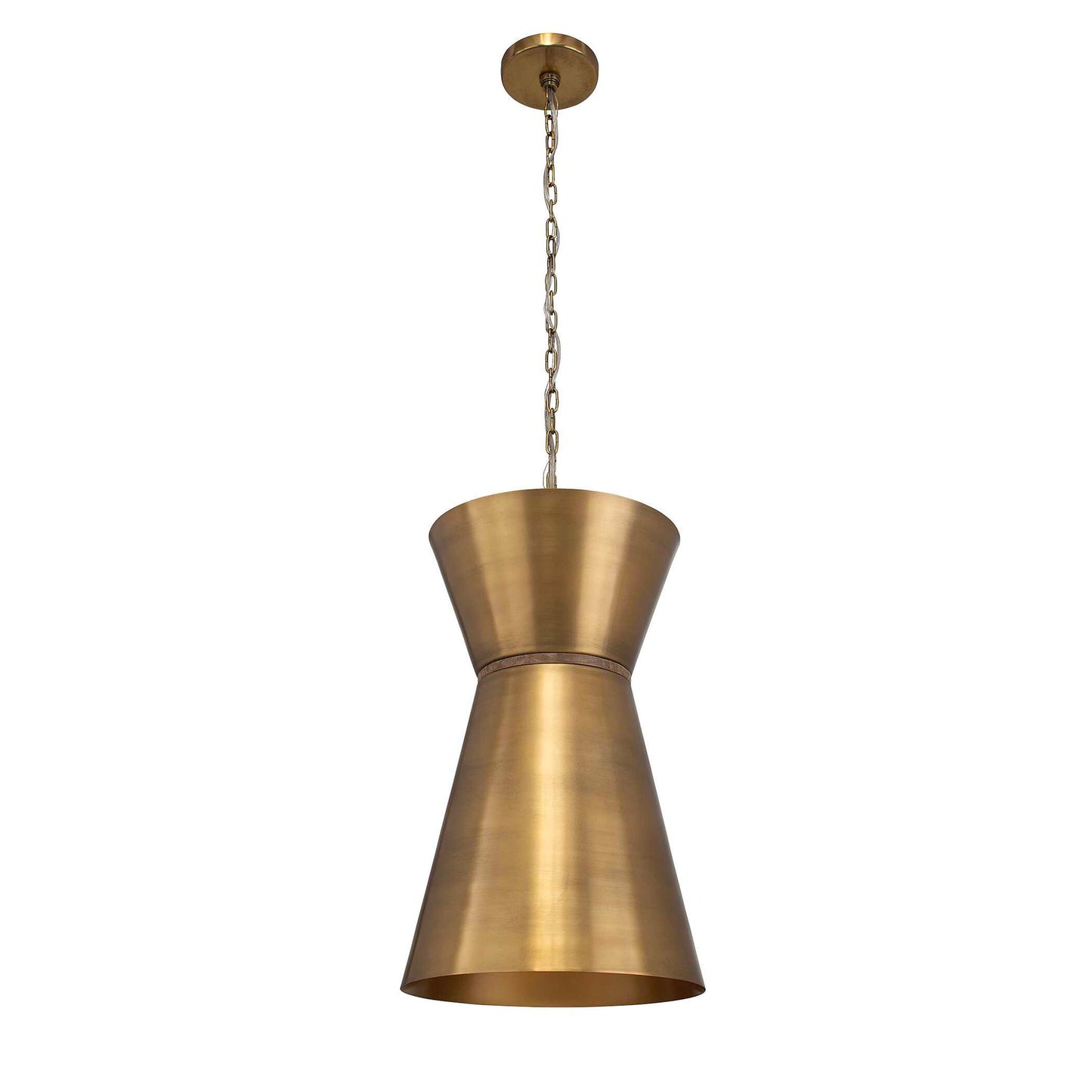 Crocker - 1 Light Mini Pendant - Brass