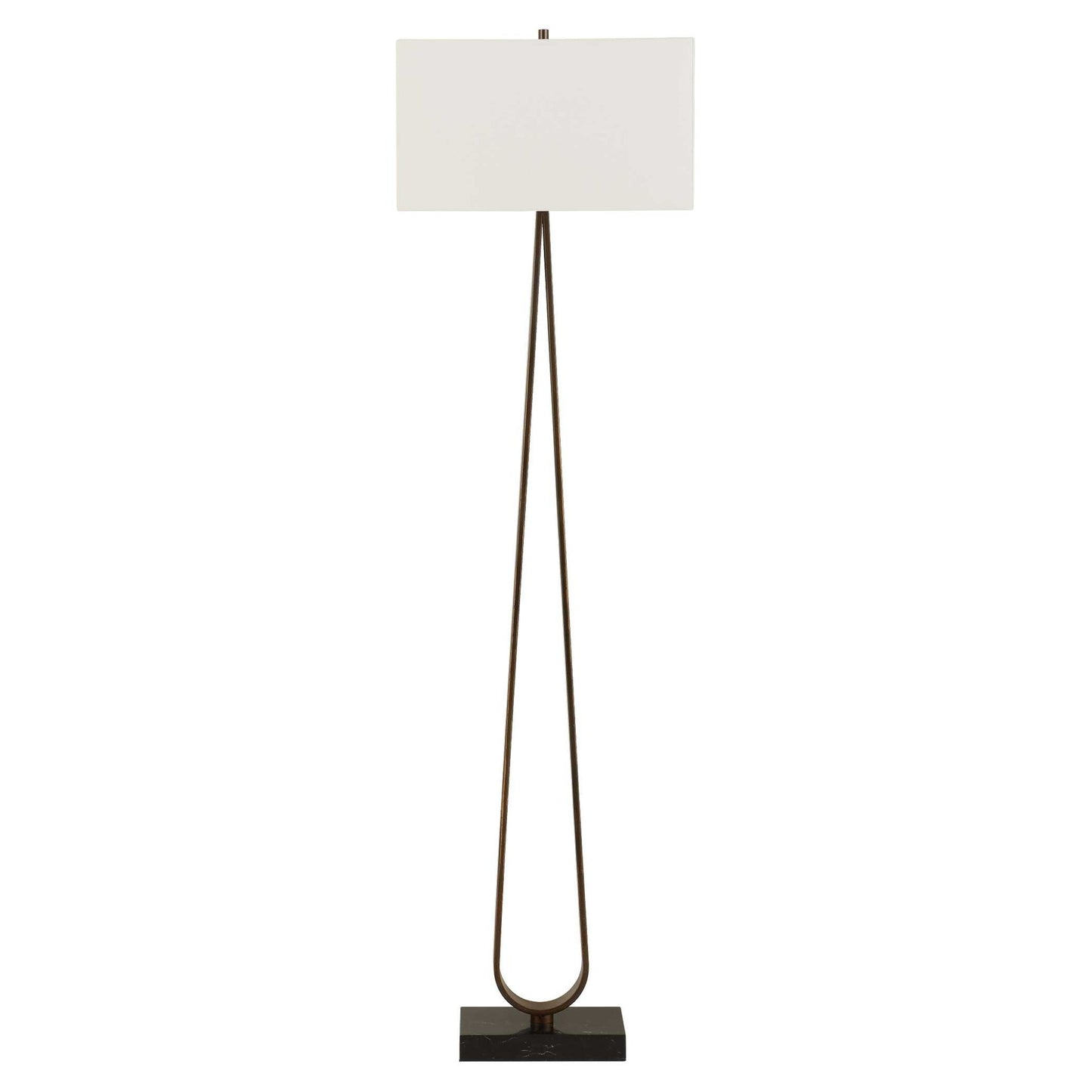 Galloway - Minimalist Floor Lamp - Bronze