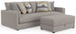 Trevor - Extra Deep Oversized Sofa With Included Storage Cocktail Ottoman