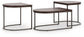 Vanmore - Occasional Table Set (Set of 3) - Dark Brown
