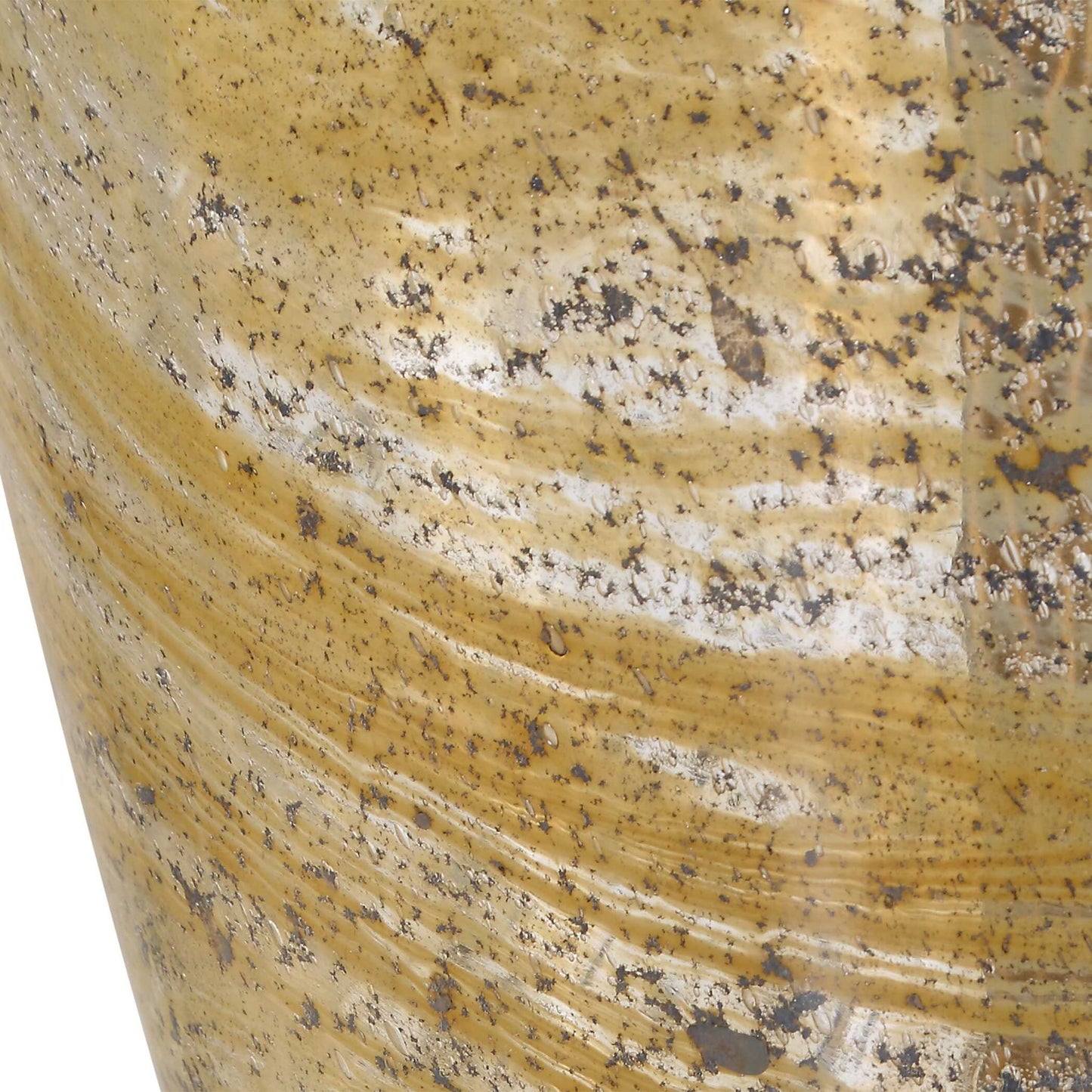 Rainer - Blown Glass Table Lamp - Brown / White