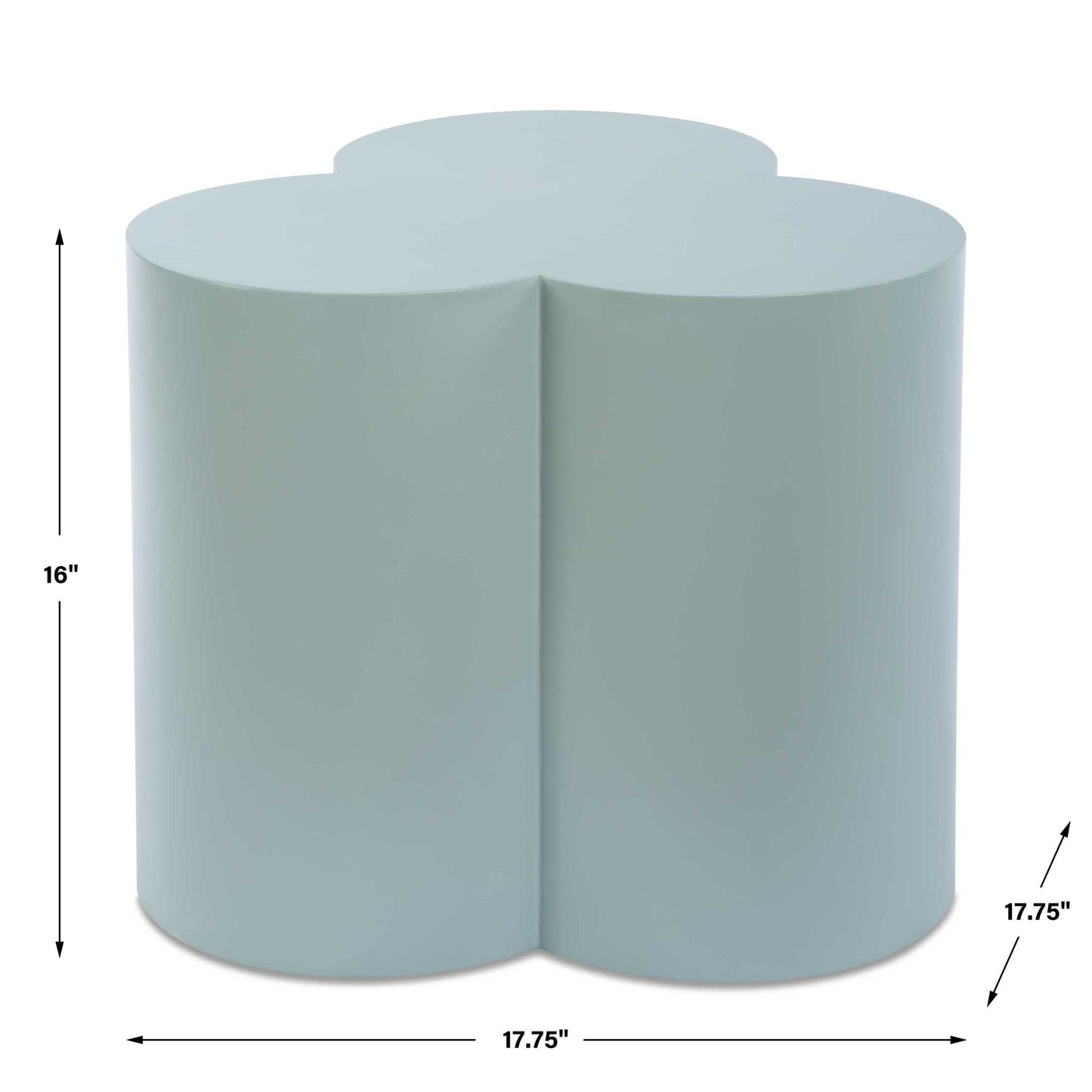 Beven - Outdoor Accent Table - Light Blue
