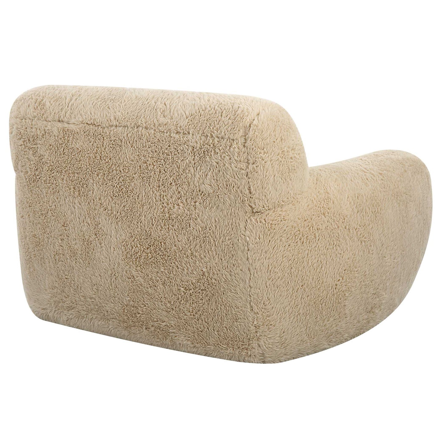 Abide - Sheepskin Accent Chair - Beige