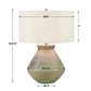 Natrone - Table Lamp - Brown,Gray,Green