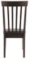 Hammis - Dining UPH Side Chair (Set of 2) - Dark Brown