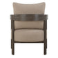Sienna - Sand Fabric Accent Chair