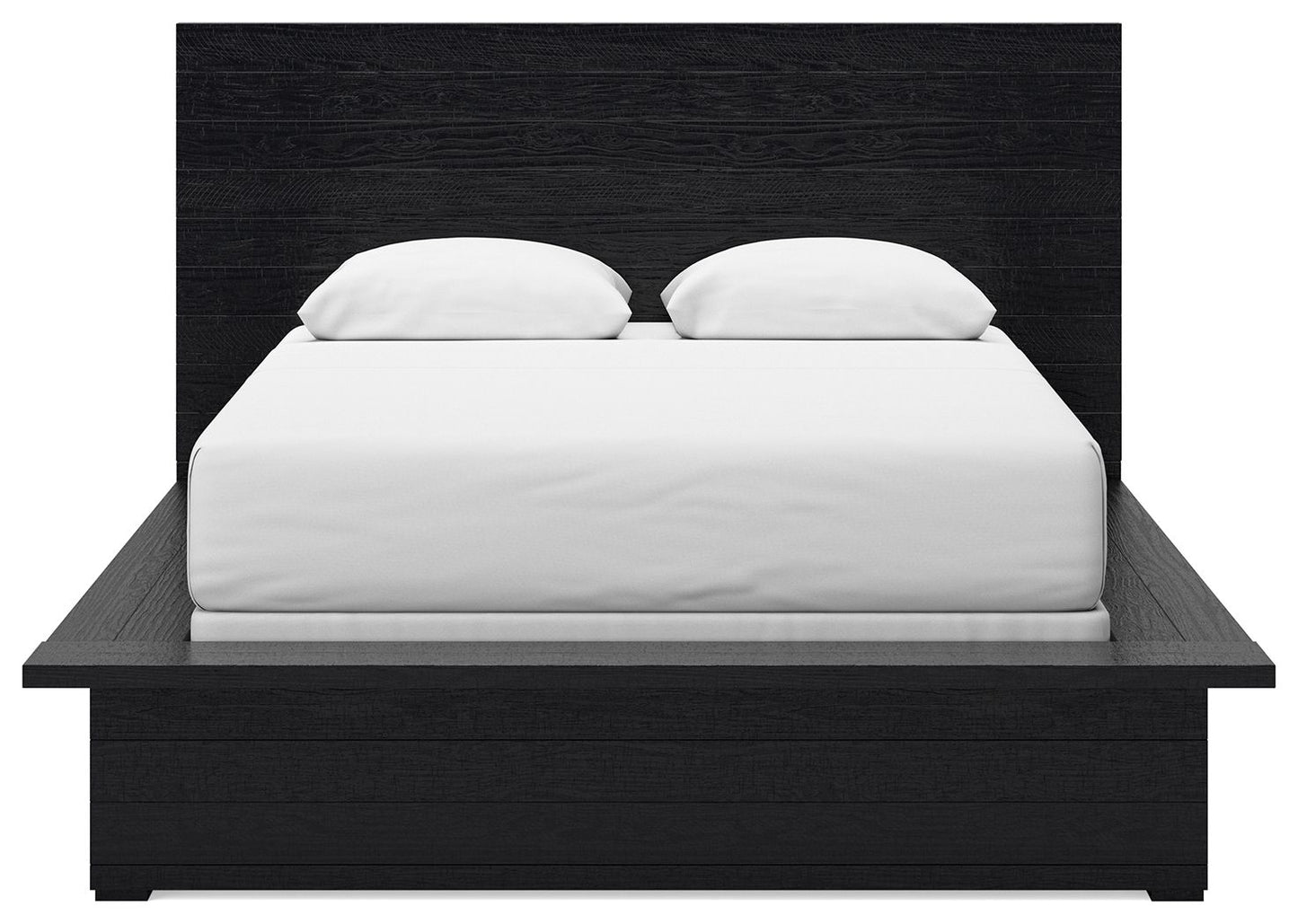 Londer - Queen Panel Bed - Black