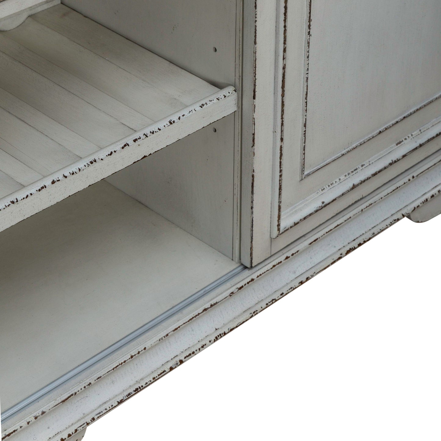 Magnolia Manor - Bar Cart - White