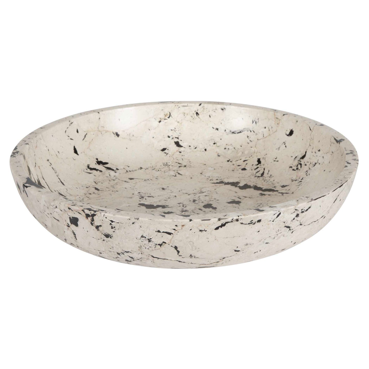 Nouveau - Limestone Bowl - White